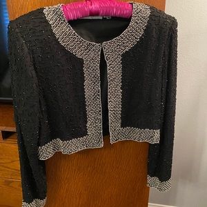 SCALA Formal beaded jacket